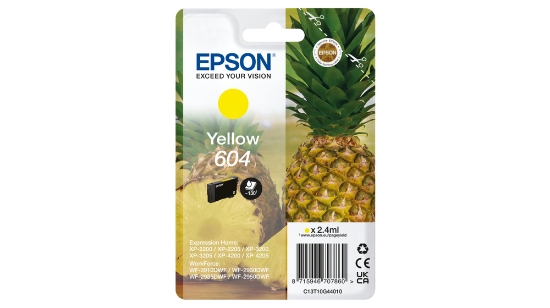 Picture of Epson 604 ink cartridge 1 pc(s) Original Standard Yield Yellow