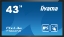 Picture of iiyama T4362AS-B1 Signage Display Interactive flat panel 108 cm (42.5") IPS 500 cd/m² 4K Ultra HD Black Touchscreen Built-in processor Android 8.0 24/7