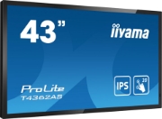Picture of iiyama T4362AS-B1 Signage Display Interactive flat panel 108 cm (42.5") IPS 500 cd/m² 4K Ultra HD Black Touchscreen Built-in processor Android 8.0 24/7
