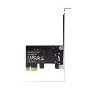 Picture of StarTech.com 1-Port Gigabit PCIe Network Adapter Card, 10/100/1000Mbps PCI Express LAN Card, NIC, Realtek RTL8111H, Works with Windows and Linux, TAA Compliant
