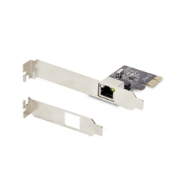 Picture of StarTech.com 1-Port Gigabit PCIe Network Adapter Card, 10/100/1000Mbps PCI Express LAN Card, NIC, Realtek RTL8111H, Works with Windows and Linux, TAA Compliant