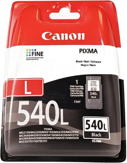 Picture of Canon PG-540L ink cartridge 1 pc(s) Original Standard Yield Black