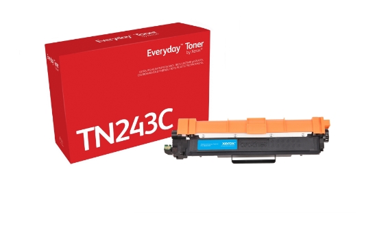 Picture of Everyday ™ Cyan Toner by Xerox compatible with Brother TN-243C, Standard capacity