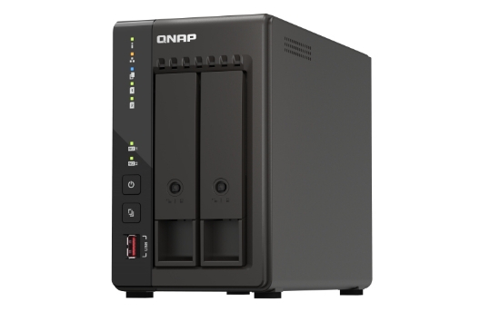 Picture of QNAP TS-253E NAS Tower Intel® Celeron® J6412 8 GB 0 TB QNAP QTS Black