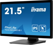 Picture of iiyama ProLite T2238MSC-B1 computer monitor 54.6 cm (21.5") 1920 x 1080 pixels Full HD LED Touchscreen Black