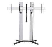 Picture of B-Tech MODE-AL - Premium Freestanding Twin Screen VC Stand - (VESA 600 x 400) - 2m