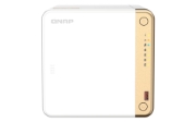Picture of QNAP TS-462-2G NAS/storage server Tower Intel® Celeron® N4505 2 GB DDR4 0 TB QNAP QTS White