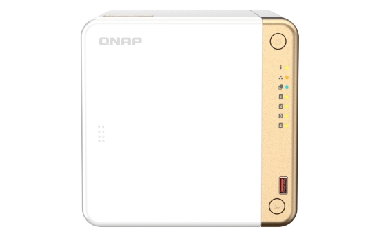 Picture of QNAP TS-462-2G NAS/storage server Tower Intel® Celeron® N4505 2 GB DDR4 0 TB QNAP QTS White