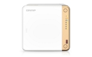 Picture of QNAP TS-462-2G NAS/storage server Tower Intel® Celeron® N4505 2 GB DDR4 0 TB QNAP QTS White