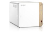 Picture of QNAP TS-462-2G NAS/storage server Tower Intel® Celeron® N4505 2 GB DDR4 0 TB QNAP QTS White