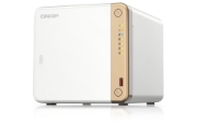 Picture of QNAP TS-462-2G NAS/storage server Tower Intel® Celeron® N4505 2 GB DDR4 0 TB QNAP QTS White
