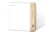 Picture of QNAP TS-462-2G NAS/storage server Tower Intel® Celeron® N4505 2 GB DDR4 0 TB QNAP QTS White