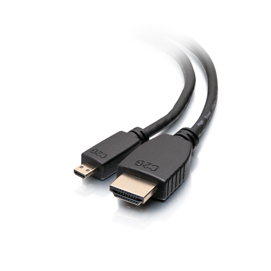 Picture of C2G 3m High Speed HDMI to Micro HDMI Cable with Ethernet - 4K 60Hz