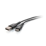 Picture of C2G 1.5ft (0.46m) USB-C® Male to USB-A Male Cable - USB 2.0 (480Mbps)