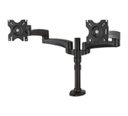 Picture of B-Tech Twin Flat Screen Desk Mount with Double Arms