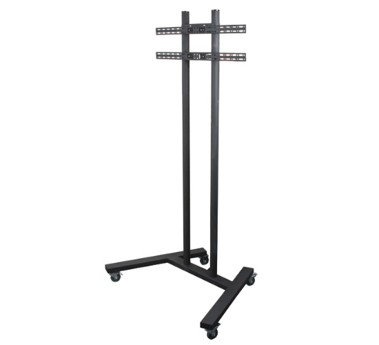 Picture of B-Tech Large Universal Flat Screen Trolley / Floor Stand (VESA 800 x 600) - 1.8m Ø50mm Poles