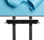 Picture of B-Tech Large Universal Flat Screen Trolley / Floor Stand (VESA 600 x 400) - 1.6m Ø50mm Poles