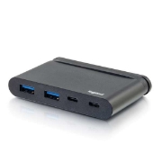 Picture of C2G 26914 interface hub Thunderbolt 3 5000 Mbit/s Black