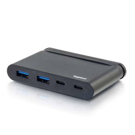 Picture of C2G 26914 interface hub Thunderbolt 3 5000 Mbit/s Black