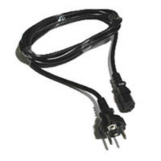 Picture of C2G 2.5m European 14 AWG Power Cord Black 98.4" (2.5 m)