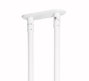 Picture of B-Tech SYSTEM 2 - Heavy Duty Twin Pole Ceiling / Floor Mount for Ø50mm Poles