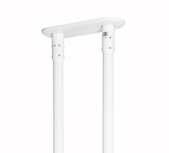 Picture of B-Tech SYSTEM 2 - Heavy Duty Twin Pole Ceiling / Floor Mount for Ø50mm Poles