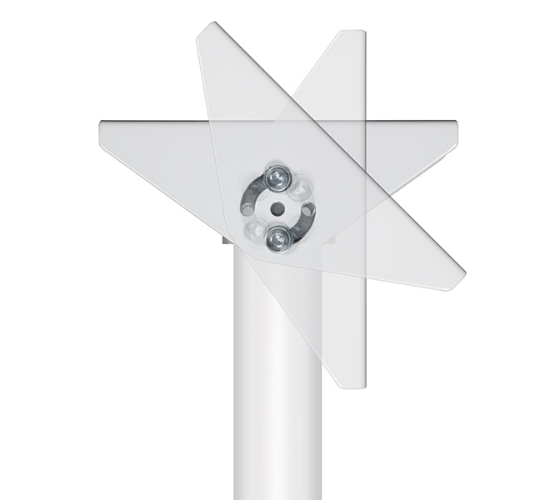 Picture of B-Tech SYSTEM 2 – Ceiling/Wall Mount w/Tilt – White
