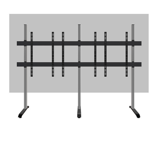 Picture of B-Tech SYSTEM X - Floor Stand for LG 171inch All-In-One Ultra-wide dvLED Displays