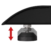 Picture of B-Tech SYSTEM X - Floor Stand for LG 171inch All-In-One Ultra-wide dvLED Displays