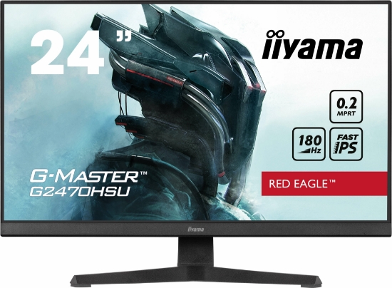 Picture of iiyama G-MASTER G2470HSU-B6 computer monitor 60.5 cm (23.8") 1920 x 1080 pixels Full HD LCD Black