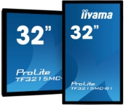 Picture of iiyama ProLite TF3215MC-B2 computer monitor 81.3 cm (32") 1920 x 1080 pixels Full HD LED Touchscreen Kiosk Black