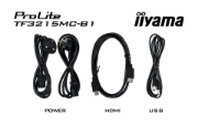 Picture of iiyama ProLite TF3215MC-B2 computer monitor 81.3 cm (32") 1920 x 1080 pixels Full HD LED Touchscreen Kiosk Black