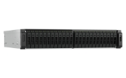 Picture of QNAP TS-H3077AFU-R5-32G NAS/storage server Rack (2U) AMD Ryzen™ 5 32 GB DDR5 0 TB QuTS hero Black, Metallic