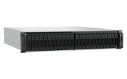 Picture of QNAP TS-H3077AFU-R5-32G NAS/storage server Rack (2U) AMD Ryzen™ 5 32 GB DDR5 0 TB QuTS hero Black, Metallic