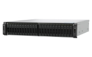 Picture of QNAP TS-H3077AFU-R5-32G NAS/storage server Rack (2U) AMD Ryzen™ 5 32 GB DDR5 0 TB QuTS hero Black, Metallic
