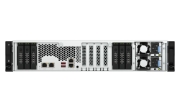 Picture of QNAP TS-H3077AFU-R5-32G NAS/storage server Rack (2U) AMD Ryzen™ 5 32 GB DDR5 0 TB QuTS hero Black, Metallic