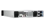 Picture of QNAP TS-H3077AFU-R5-32G NAS/storage server Rack (2U) AMD Ryzen™ 5 32 GB DDR5 0 TB QuTS hero Black, Metallic