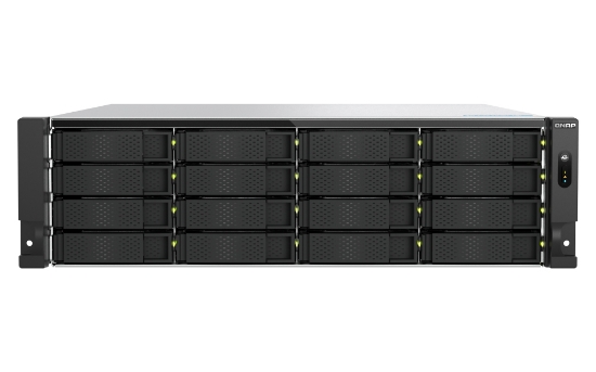 Picture of QNAP TS-H1677AXU-RP-R7-32G NAS/storage server Rack (3U) AMD Ryzen™ 7 32 GB DDR5 0 TB