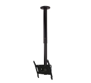 Picture of B-Tech Telescopic Universal Flat Screen Ceiling Mount with Tilt (VESA 200 x 200) - 0.6m to 1m Ø50mm Pole