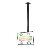 Picture of B-Tech Telescopic Universal Flat Screen Ceiling Mount with Tilt (VESA 200 x 200) - 0.6m to 1m Ø50mm Pole