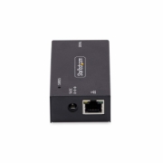 Picture of StarTech.com 1-Port Serial to Ethernet Adapter, IP Serial Device Server For Remote RS232 Devices, Wall/DIN Rail Mountable, Metal Housing, RJ45 LAN to DB9 Serial Converter
