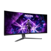 Picture of AOC AGON PRO AG346UCD computer monitor 86.4 cm (34") 3440 x 1440 pixels Wide Quad HD QD-OLED Black, Grey