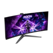 Picture of AOC AGON PRO AG346UCD computer monitor 86.4 cm (34") 3440 x 1440 pixels Wide Quad HD QD-OLED Black, Grey