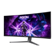 Picture of AOC AGON PRO AG346UCD computer monitor 86.4 cm (34") 3440 x 1440 pixels Wide Quad HD QD-OLED Black, Grey