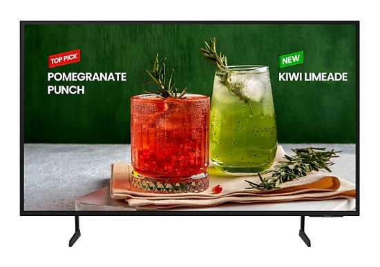 Picture of Samsung LH85BEDHLGUXEN Signage Display Digital signage flat panel 2.16 m (85") Wi-Fi 4K Ultra HD Black Tizen 16/7