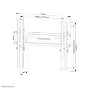 Picture of Neomounts WL30-350BL12 TV mount wall 24-55" - fixed - lockable