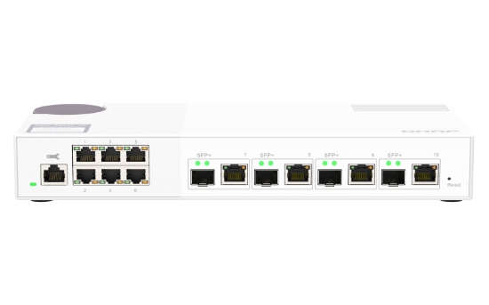 Picture of QNAP QSW-M2106-4C network switch Managed L2 2.5G Ethernet (100/1000/2500) White