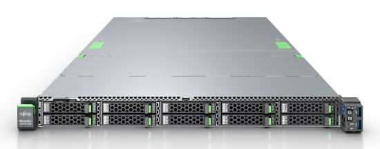 Picture of Fujitsu PRIMERGY RX2530 M7 server 0 GB Rack (1U) Intel® Xeon® Gold 5515+ 3.2 GHz 32 GB DDR5-SDRAM 900 W