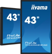 Picture of iiyama TF4339AS-B1AG Signage Display Digital signage flat panel 108 cm (42.5") LED 500 cd/m² 4K Ultra HD Black Touchscreen Built-in processor Android 24/7