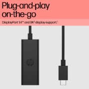 Picture of HP USB-C to DisplayPort Adapter G2